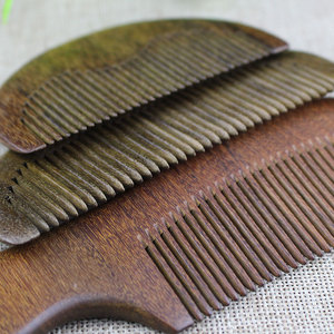 Sandalwood Hair Comb Handmade Solid Wood Classical Style Portable For Home Use Gift - Product Image 2