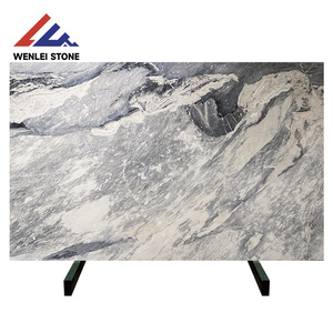 Losa de Mármol Gris Montaña Cortada a Medida Wenlei Stone para Encimeras de Cocina, Tocadores de Baño, Escaleras y Uso <span class=keywords><strong>en</strong></span> Exteriores - Ecológica - Product Image 1