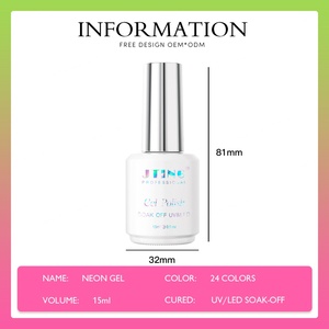 JTING Nouvelle Collection de Couleurs Gel Néon au Design Incomparable, Coffret de 24 Pièces, Livre de Couleurs Gratuit, Vernis à Ongles Gel Haute Pigmentation - Product Image 2