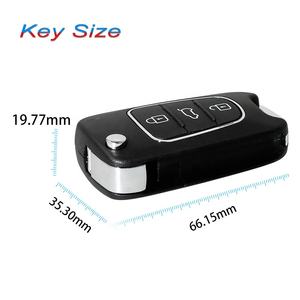 XHORSE XNHY02ENユニバーサルリモートキーワイヤレスHYUNDAIフリップ3ボタン英語版 - Product Image 2