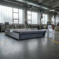 Cortadora CNC Automática con Cuchilla para Cartón de Nido de Abeja, Cortadora Digital de Troqueles para Cartón Corrugado, Plotter de Corte CNC