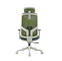 Chaise de bureau pivotante à dossier haut bon marché, chaise entièrement en maille, chaise de direction ergonomique avec soutien lombaire