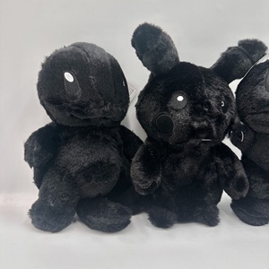 Venta al por mayor de nuevos peluches negros de Pikachu, Squirtle, Bulbasaur y Snorlax - Product Image 2