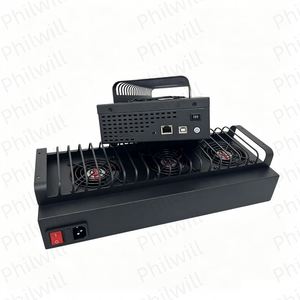 DIY 20-<b>PORT</b> USB3.0 <b>HUB</b> Charger Phone Farm Holder OTG Ethernet <b>HUB</b> Phone Farming Rack Equipment Setup Charging Stand Hardware - Product Image 4
