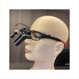 Alette dentali binoculari ad alto ingrandimento <span class=keywords><strong>6X</strong></span> con fari dentali elettrici 5W e occhiali protettivi - Product Image 6