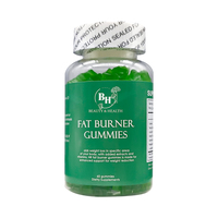 Meilleur Vente en gros Gommes à base de plantes pour brûler les graisses Gummies naturels pour perte de poids et santé pour adulte