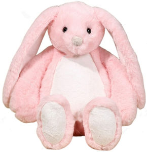 Songshan Toysoemカスタム長耳kwaiiウサギ人形ぬいぐるみ昇華ロゴ服イースターバニーぬいぐるみベビーギフト - Product Image 4