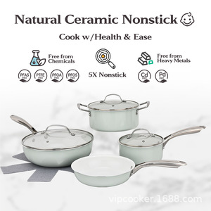 Ensemble de casseroles antiadhésives, légères <span class=keywords><strong>et</strong></span> pratiques pour faire frire, pot à lait, cuisinière électrique domestique - Product Image 2