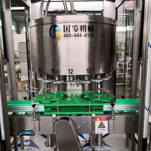 DO Moins de 0.04mg/l Liquide Machine d'embouteillage à contre-pression entièrement automatique 70cl Machine de remplissage de vin Remplisseur de bouteilles sous vide - Product Image 2