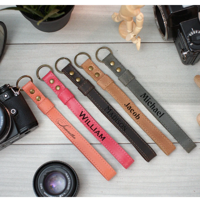 YY Leather Camera Wrist Strap Travel DSLR Camera Straps Quick Release Camera Strap Rope Gift for Photographer