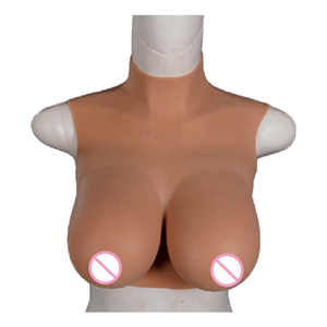 Sexy silicona Arge pechos falsos travestis Artificial C Copa Sissy mujer silicona pechera <span class=keywords><strong>Senos</strong></span> Falsos forma de pecho - Product Image 2