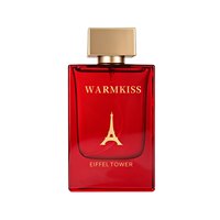 Parfum en spray pour femme 50 ml, Cologne romantique à la rose ambrée, longue tenue, EDP, flacons en verre rouge avec bouchon doré, vente en gros