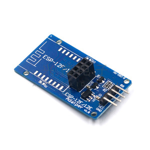 ESP-12E/1โมดูล WiFi 3.3V อินเตอร์เฟซ UART แผงอะแดปเตอร์ ESP8266สำหรับโครงการ IOT - Product Image 1