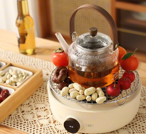 Household Appliances Special Ceramic <strong>Hob</strong> Glass Teapot 1L Electric Ceramic Stove <strong>Kettle</strong> with Stainless Steel Grill and Strainer. - Product Image 5