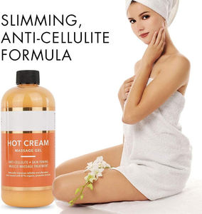 Crème chaude <span class=keywords><strong>Gel</strong></span> de massage Crème naturelle et 87% bio Crème de massage tonifiante pour la peau à usage multiple - Product Image 5