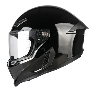 Casque de moto vintage intégral DOT rétro - Product Image 5