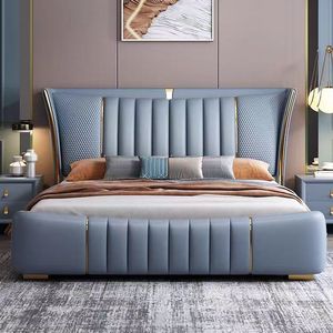 Ultimo Modello di Arredamento per Camere d'Albergo di Lusso - <span class=keywords><strong>Letto</strong></span> Imbottito Matrimoniale Extra Large e Struttura <span class=keywords><strong>Letto</strong></span> Grande - Product Image 2