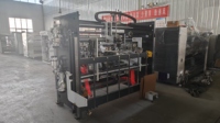 Machine de carton ondulé de haute qualité Emballage de boîte en carton faisant la machine de couture semi-automatique Machine double ou monobloc
