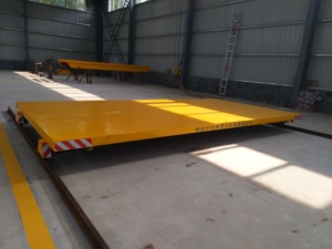 중국 제조 신형 강철 산업용 전기 이송 카트 레일 플랫폼 트롤리 1-300T 적재 용량 리튬 배터리 전원 - Product Image 4