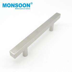 Nouvelle conception de poignées en acier inoxydable en forme de T pour portes intérieures et tiroirs, pour armoires, placards, commodes, armoires de cuisine - Product Image 4