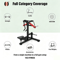 Machine professionnelle de musculation des épaules latérales en acier, série K1, certifiée CE, usage commercial, sûre et durable, directement de l'usine