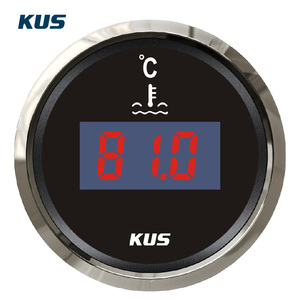 Nuevo Medidor de Temperatura Digital KUS <span class=keywords><strong>CETR</strong></span> IP67 a Prueba de Agua, 52mm, 12/24V, 316SS, 25~120C, para Agua, Generadores y Embarcaciones - Product Image 4