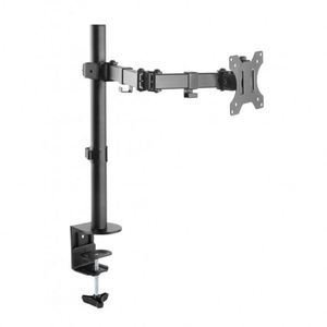 Adjustable Dual Monitor Arm Desk Mount 90 Degree Tilt Articulated <b>Stand</b> for Two 32-inch <b>Screens</b> New Stock Product - Product Image 2