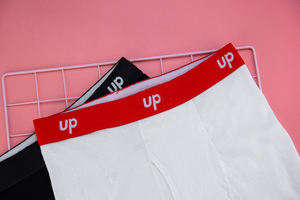 Bóxer de Marca para Hombre Estilo Hip-hop de Pierna Larga Talla Grande a la Moda de Alta Calidad Transpirable Sexy Paquete de 2 Piezas Fabricante - Product Image 4