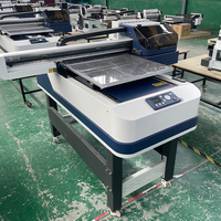 Impresora UV digital 6090 CMYK W V Flatbed 6090 UV DTF impresora máquina de impresión para metal