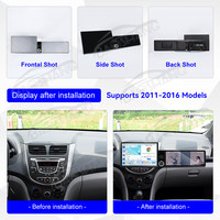 Pantalla Táctil Android Baoshang 13.1+12.3 para Hyundai Verna 2011-2016, Reproductor de Video, Radio, GPS, Navegación, Conexión Plug & Play