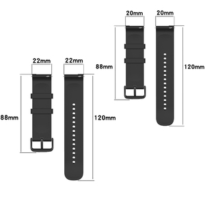 Correa de silicona suave Universal de 22 20mm para Samsung Galaxy Watch <span class=keywords><strong>6</strong></span> 5 4 banda de ajuste rápido de color para Huawei Watch 4 <span class=keywords><strong>Amazfit</strong></span> <span class=keywords><strong>GTR</strong></span> 3 - Product Image 6