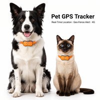 Localizador GPS Portátil para Perros, Compatible con iOS, Antipérdida, con Alarma y Alcance Ilimitado