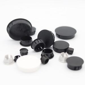 ナイロンプラグロックパネル穴カバー/プラスチックスナップインブランクロックホールプラグ - Product Image 2