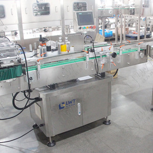 Leadworld Tin Có Thể Nước Rượu Sữa Chua Glass Jar Bán Stickering Applicator Cao Su Phẳng Labeler Chai Tự Động Ghi Nhãn Máy - Product Image 3