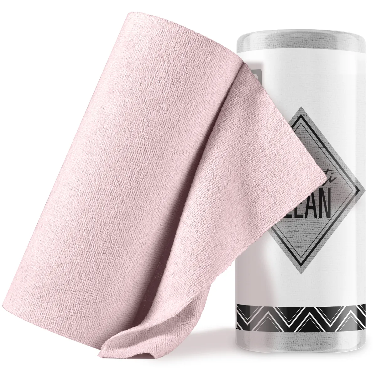 FantastiCLEAN Factory Directly Cleaning Cloth Tear Away Microfiber Roll Cleaning Towels, Reusable and Washable Cloths