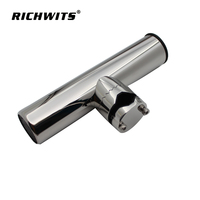Supports de canne à pêche pivotants en acier inoxydable Support de canne à pêche réglable pour matériel marin à vendre