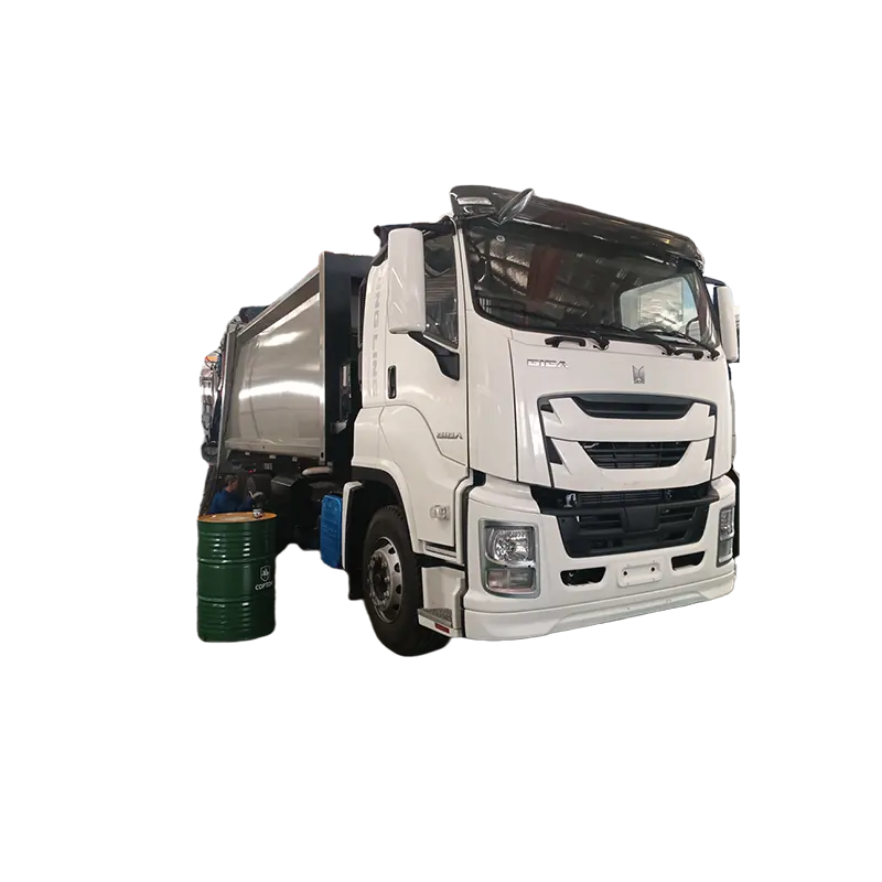 4x2 12cbm bỏ qua loader từ chối Bộ sưu tập xe tải để bán