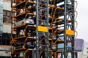 Trung Quốc thông minh ROTARY Carousel hệ thống đỗ xe thép carport với thủy lực Lift cho công cộng bãi đậu xe cao cấp bãi đậu xe thiết bị - Product Image 3