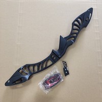 Poignée de tir à l'arc H7 Recurve Bow Riser 25 pouces avec interface ILF pour droitier, accessoires de chasse et de tir à l'arc