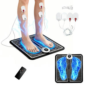 Tapis de massage électrique pliable portable <span class=keywords><strong>2026</strong></span> Type C vibrant pour la circulation des pieds et la réflexologie - Product Image 2