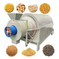 Sécheur professionnel à air chaud pour déchets alimentaires, boues, grains, double tambour, 30 tonnes, machine à sécher les feuilles de moringa