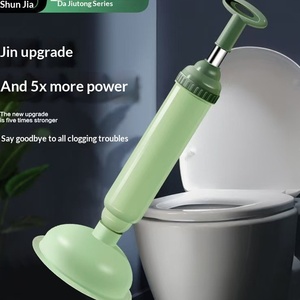 Déboucheur de toilettes instantané - Ventouse <span class=keywords><strong>pour</strong></span> toilettes en PVC <span class=keywords><strong>pour</strong></span> déboucher les blocages des tuyaux et des drains de toilettes - Product Image 2