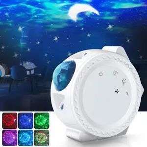 Biumart Star Starry Laser Galaxy Projector Nachtlampje Wifi Sensor Oplaadbare Maan Nebula Projector Night Light Voor Home Decor