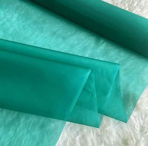 Tissu en organza de soie pure à 100% de haute qualité, tissé traditionnellement, à la mode, à prix avantageux, pour une belle <span class=keywords><strong>robe</strong></span> de mariée - Product Image 2