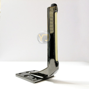YIJUN Aluminum Furniture Legs 17cm Black With Yellow Accents Heavy Duty Modern Minimalist Design - Product Image 3