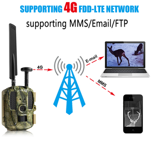 Máy ảnh săn bắn 12 Megapixel Máy ảnh an ninh động vật hoang dã 4G hỗ trợ SMS/Email/FTP - Product Image 4