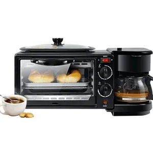 Breakfast Sandwich Maker 3 In 1 Breakfast Makers Machine Kitchen Baking Machine Multi-layer Oven