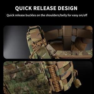 Chaleco Táctico ARTEX de Liberación Rápida, Impermeable, con Sistema MOLLE, para Entrenamiento al Aire Libre - Product Image 5