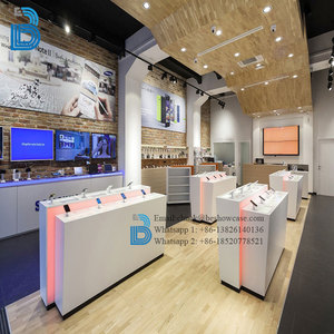 Quầy trưng bày điện thoại di động hiện đại, quầy trưng bày điện thoại, quầy trưng bày cửa hàng điện thoại có đèn LED - Product Image 4