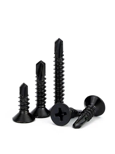 Bibo Yaente Factory 410 Stainless Steel M4.2 Countersunk Head Drill Tail <b>Screw</b> <b>Flat</b> Head Self-drilling Self-tapping <b>Screw</b> Metric - Product Image 3